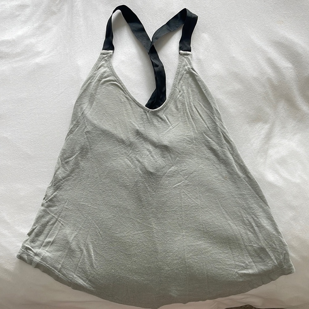 Sage green tank top